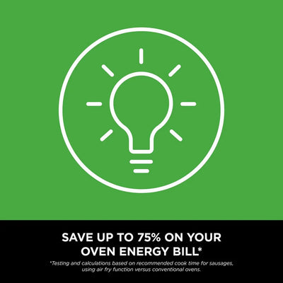 Ninja 6 in 1 Dual Zone Air Fryer 7.6L DZ300UK - Gun Metal Grey