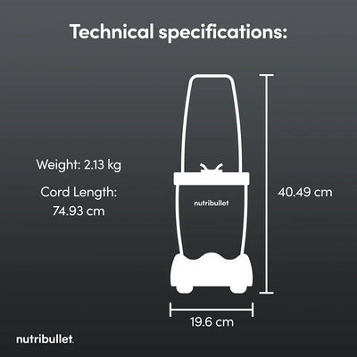 Nutribullet 900 Series McLaren F1 Team Edition Portable Blender 2775 - Grey