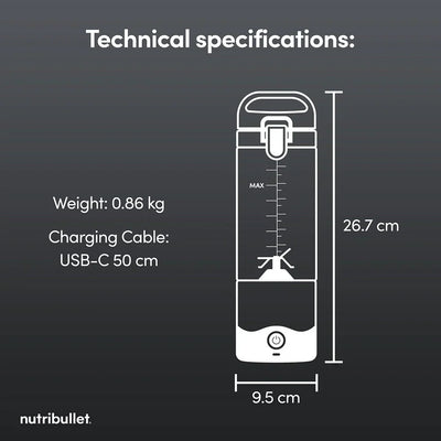 Nutribullet McLaren F1 Team Edition Portable Blender 2778 – Papaya
