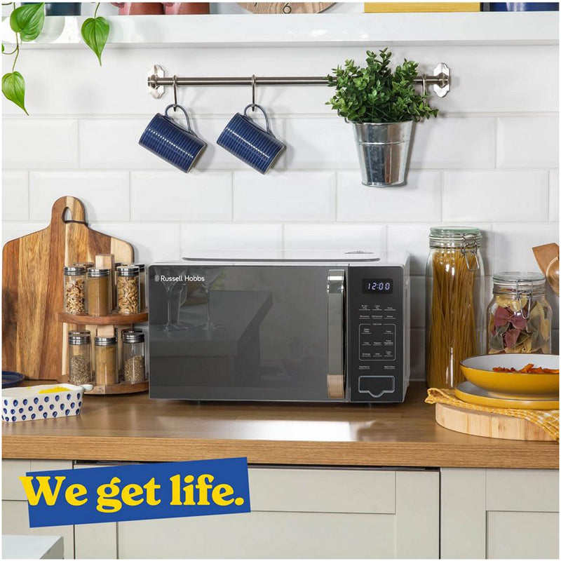 Russell Hobbs RHMT2045S 20 Litre Touch Control Digital Microwave Silver